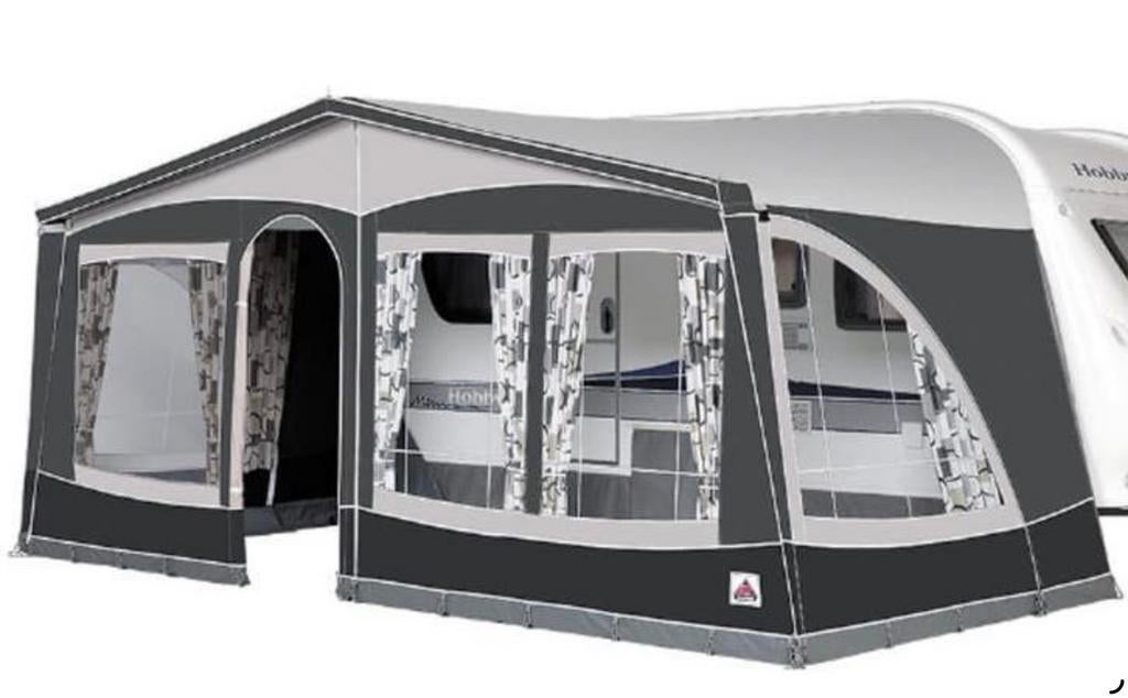 Dorema Multi Nova Exc. 15, met nieuwe Gordijnen & Quick Lock, Ophalen, Zo goed als nieuw