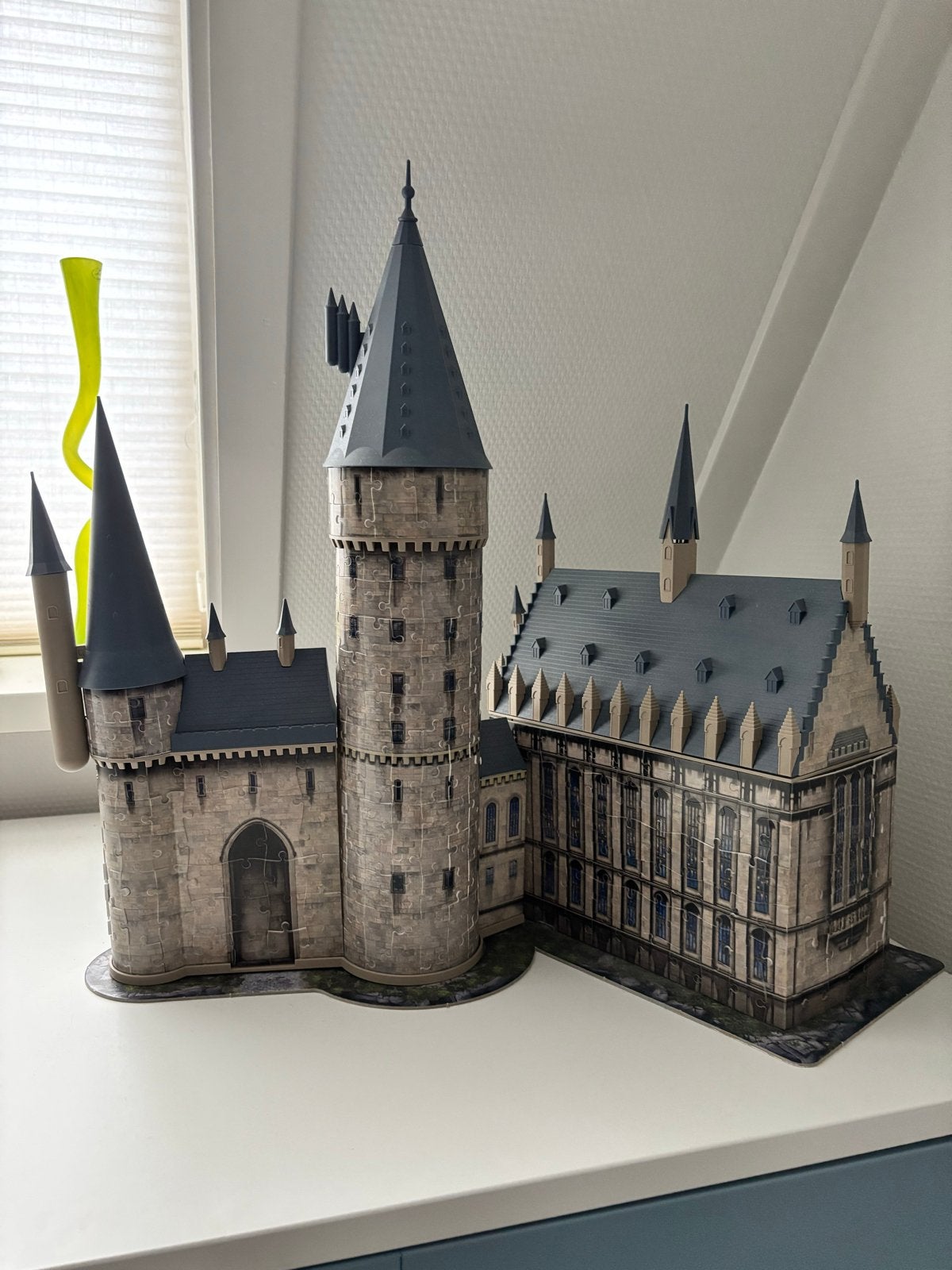 Harry Potter Zweinstein Kasteel 3D Puzzel, Ophalen of Verzenden, Zo goed als nieuw, Overige merken