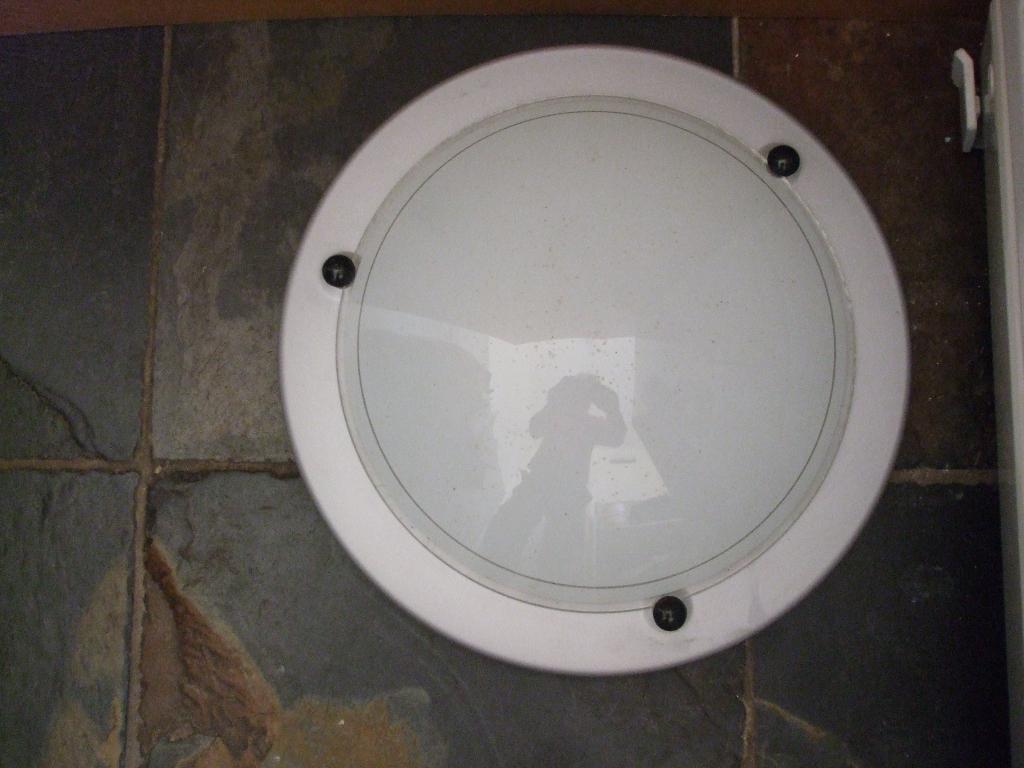 Plafondlamp D= 31 cm., Ophalen of Verzenden, Nieuw, Glas