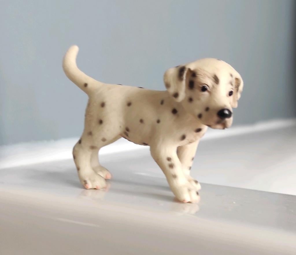 Schleich Dalmatiër Pup Dieren Figuur - Hondje Speelgoed, Ophalen of Verzenden, Zo goed als nieuw