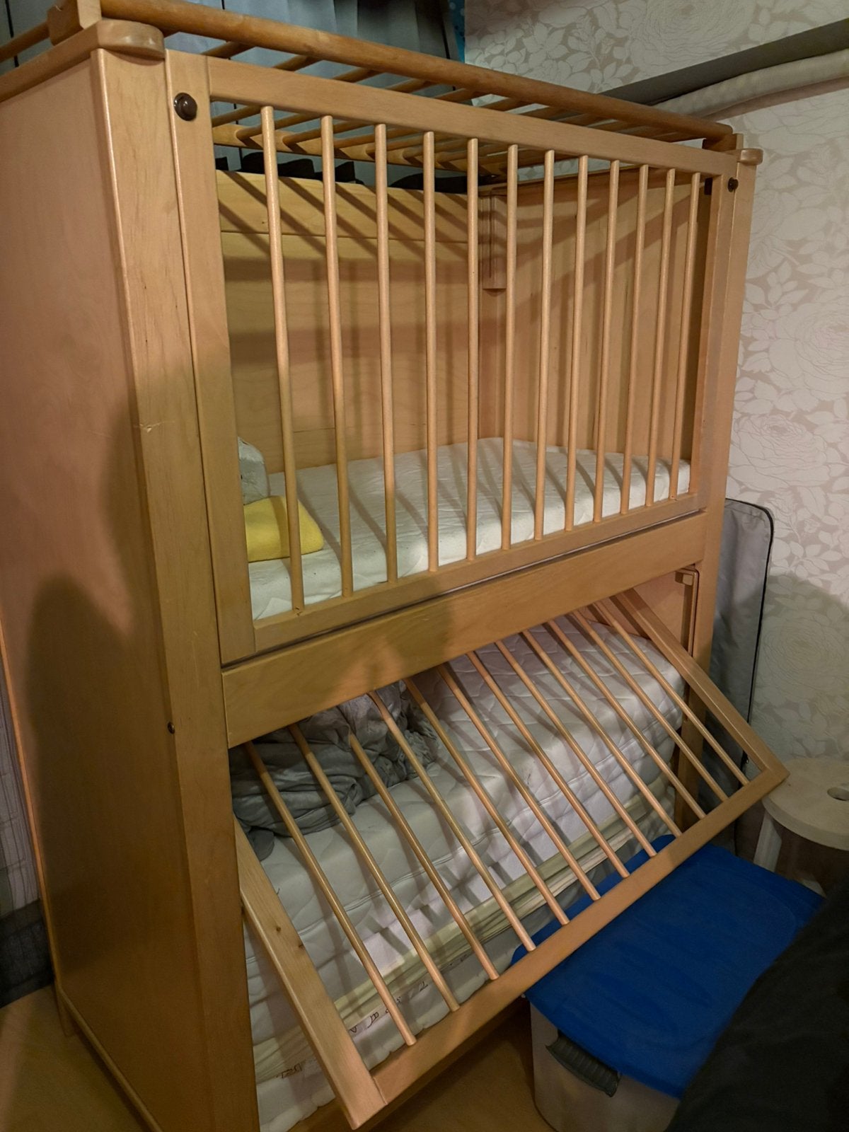 Kinder stapel bedje, Ophalen, Gebruikt, 160 tot 180 cm, 190 cm of minder