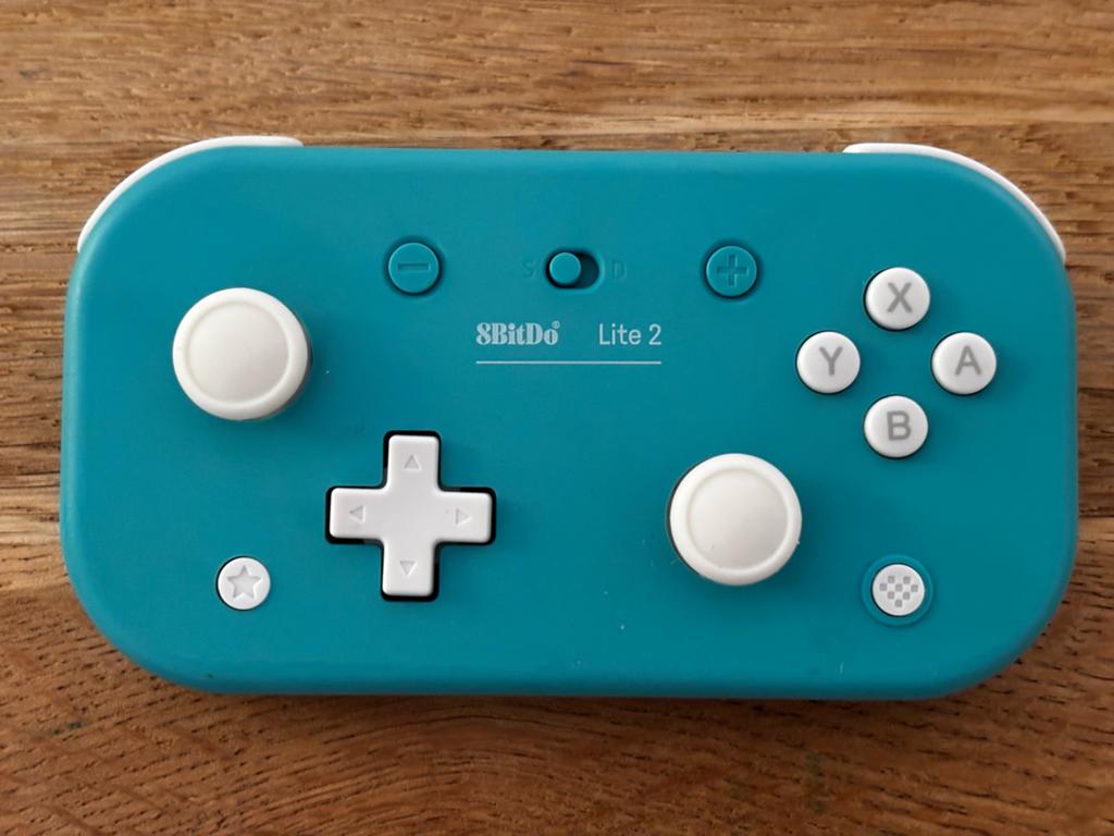 8BitDo Lite 2 Bluetooth Gamepad - Turquoise, Ophalen of Verzenden, Overige merken, Zo goed als nieuw