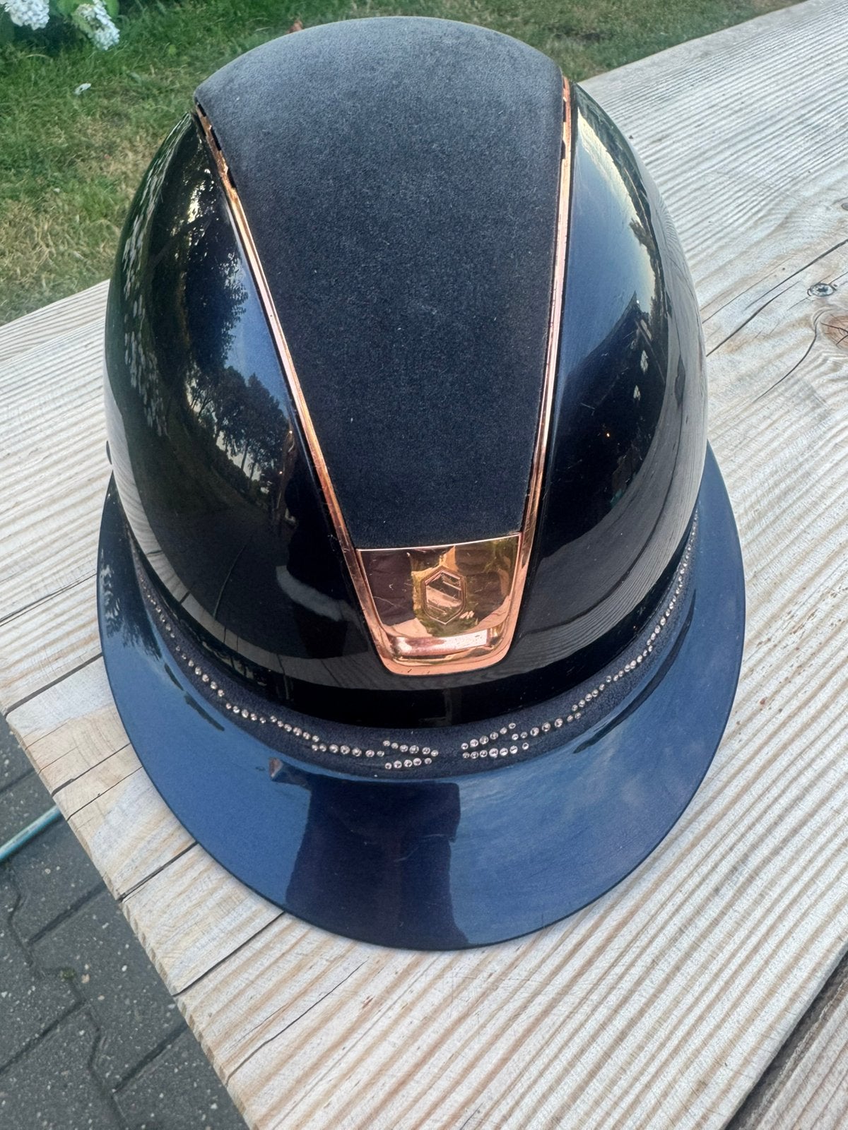 Samshield miss shield glossy, Ophalen of Verzenden, Zo goed als nieuw, Dressuur