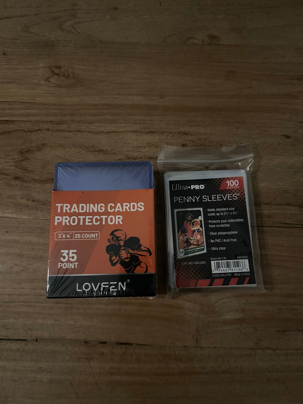 Trading Card Beschermers Bundel, Hobby en Vrije tijd, Wargaming, Ophalen of Verzenden, Zo goed als nieuw, Overige soorten, Toebehoren