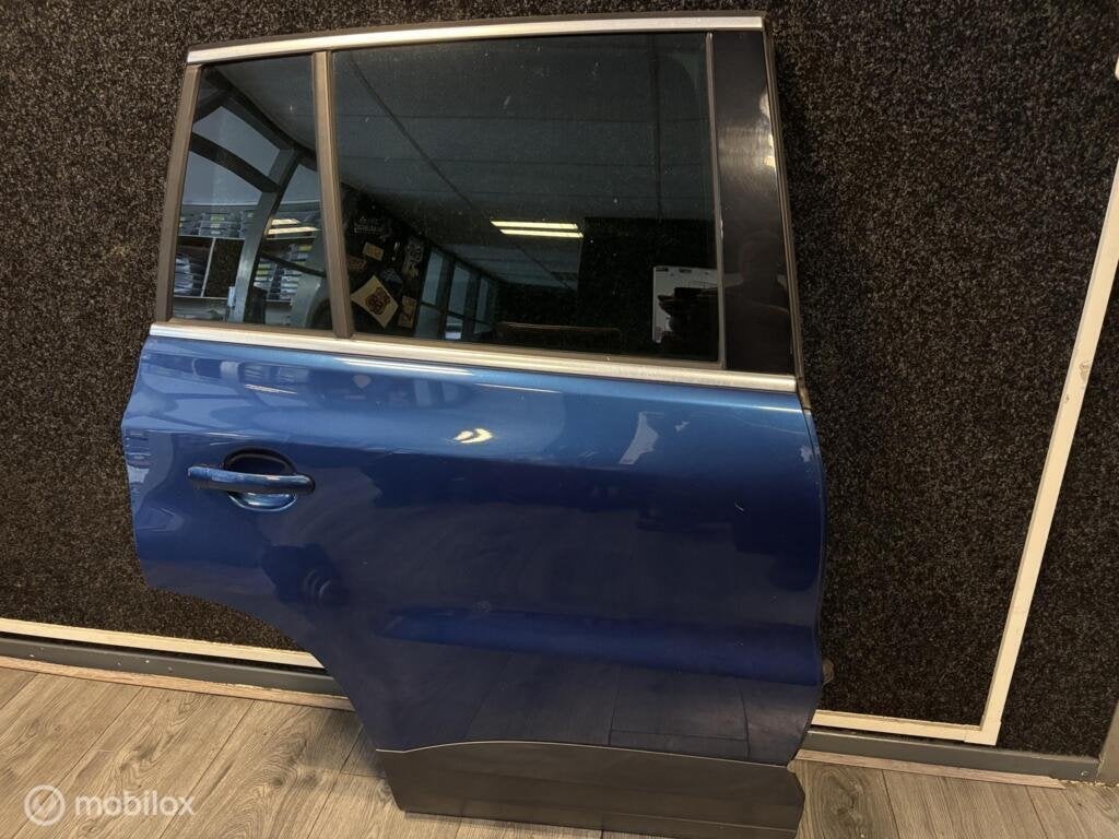 Volkswagen Tiguan ('07-'17) Portier Deur Rechtsachter | LC5C, Gebruikt, Achter, Ophalen of Verzenden, Volkswagen