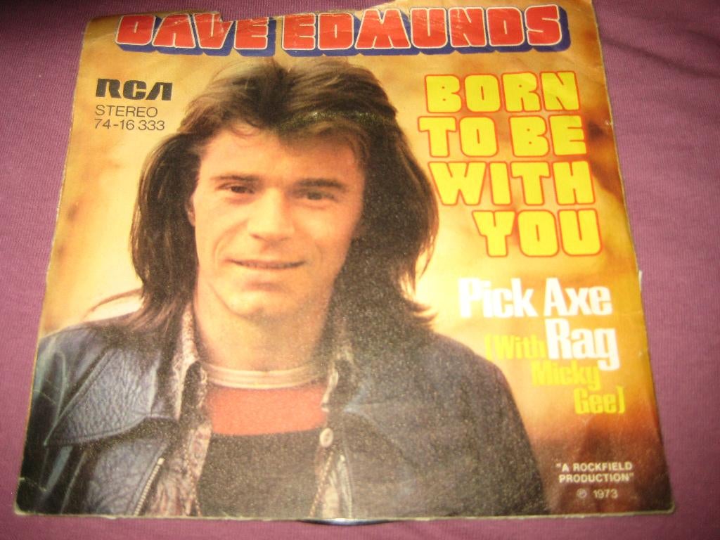 Dave Edmunds: Born to be with you, Ophalen of Verzenden, Zo goed als nieuw, Pop, Single