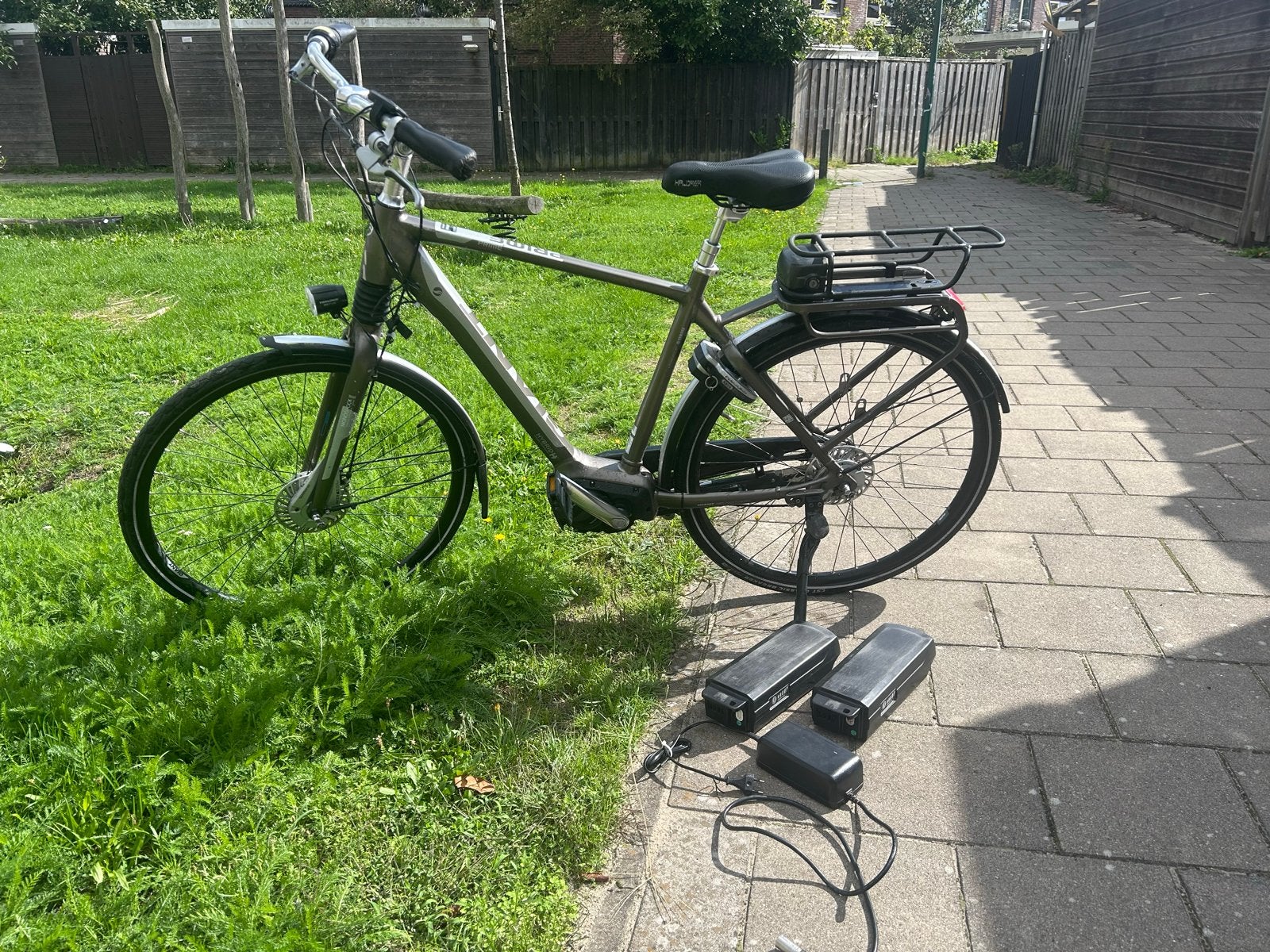 Giant Prime E+ elektrische fiets met 2 accu's en nieuwe moto, Ophalen, Gebruikt, 50 km per accu of meer, Giant