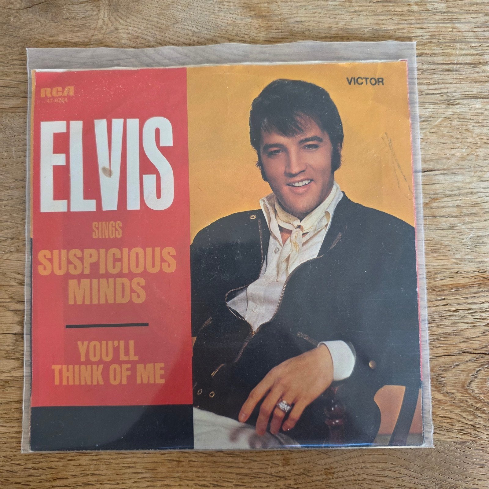 Elvis Presley singles (4 stuks), Cd's en Dvd's, Vinyl Singles, Gebruikt, Originele persing, 7 inch, Ophalen of Verzenden