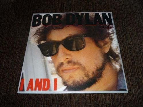 single Bob Dylan "I & I" "Angels Flying Too Close" - Italie, Ophalen of Verzenden, Gebruikt, Pop