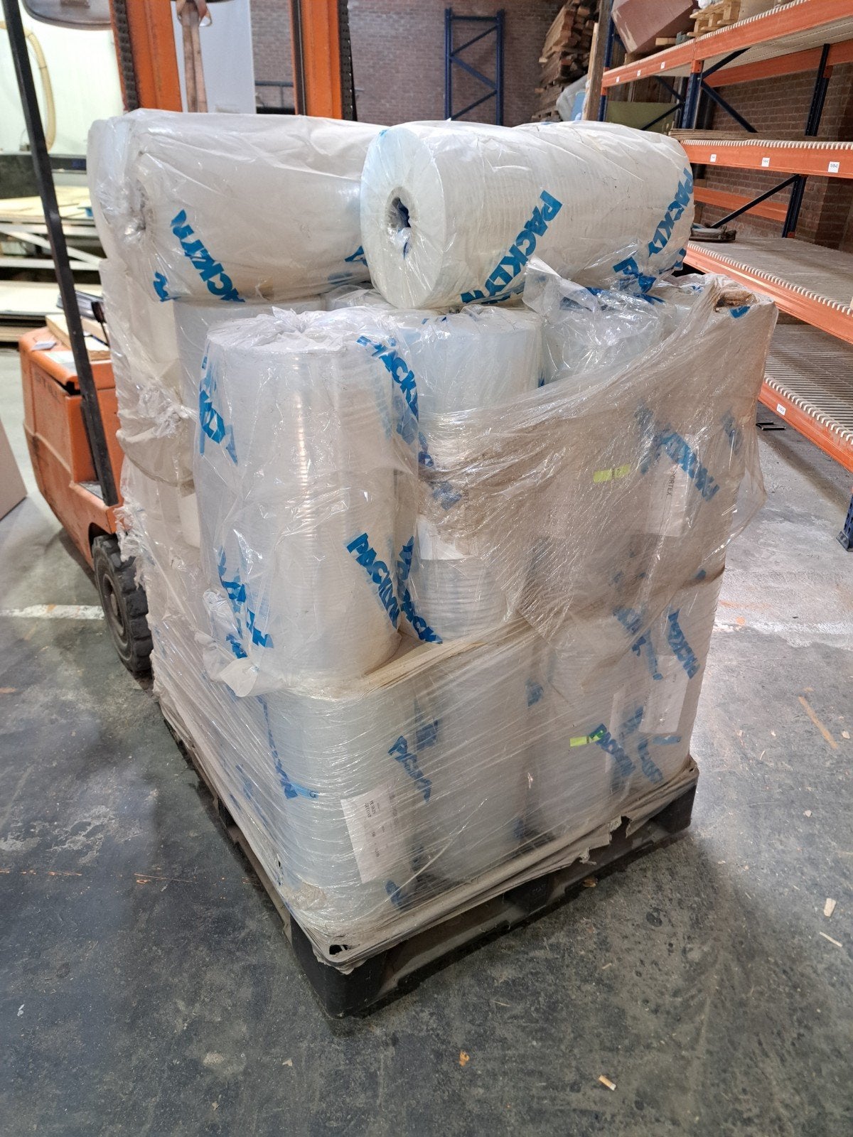 37 rollen PE Skin Gecoat folie 540mm breed, Ophalen, Nieuw, 15 m² of meer, Folie