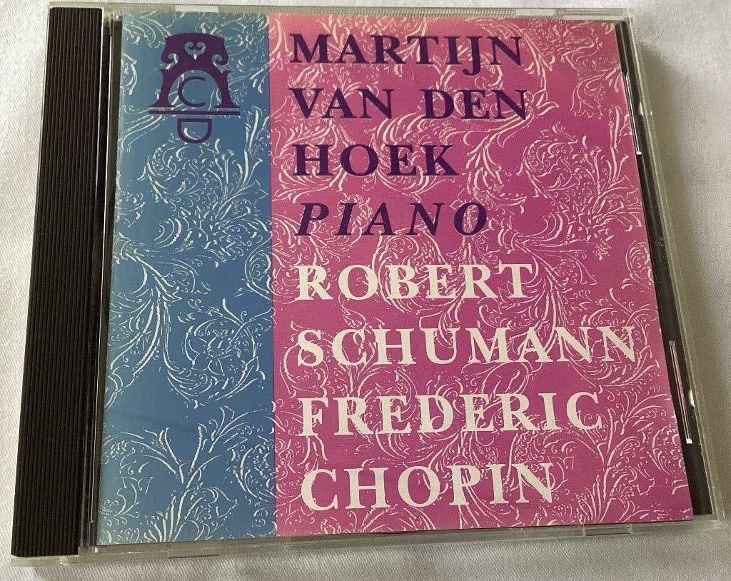 Martijn van den Hoek, Robert Schumann,  Chopin – Piano CD, Ophalen of Verzenden, Romantiek, Album, Kamermuziek