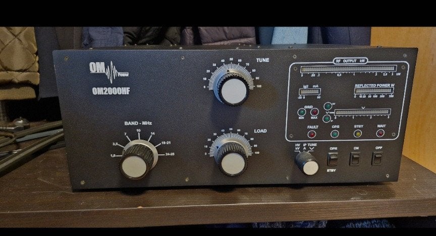 OMPOWER 2000HF, Ophalen, Zo goed als nieuw, Zender en Ontvanger