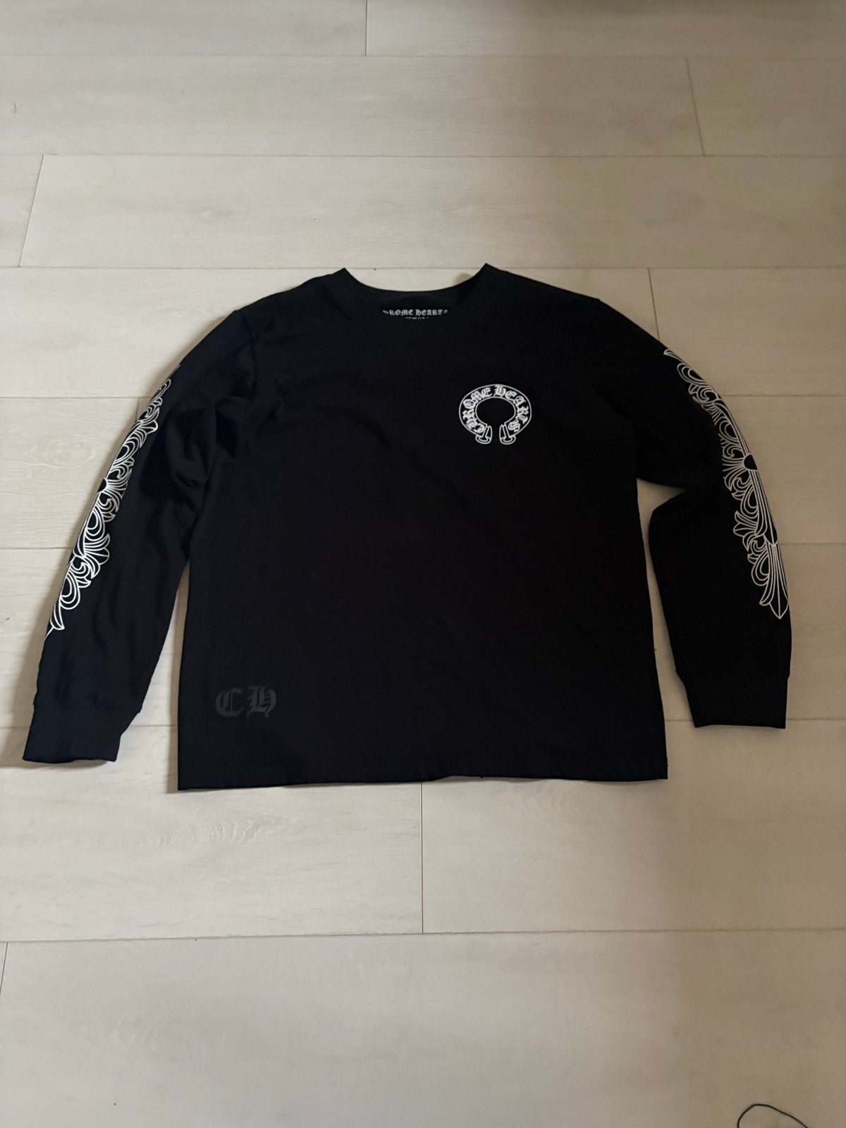 Chrome Hearts Longsleeve Zwart Maat S, Kleding | Heren, Ophalen of Verzenden, Nieuw, Maat 46 (S) of kleiner, Zwart
