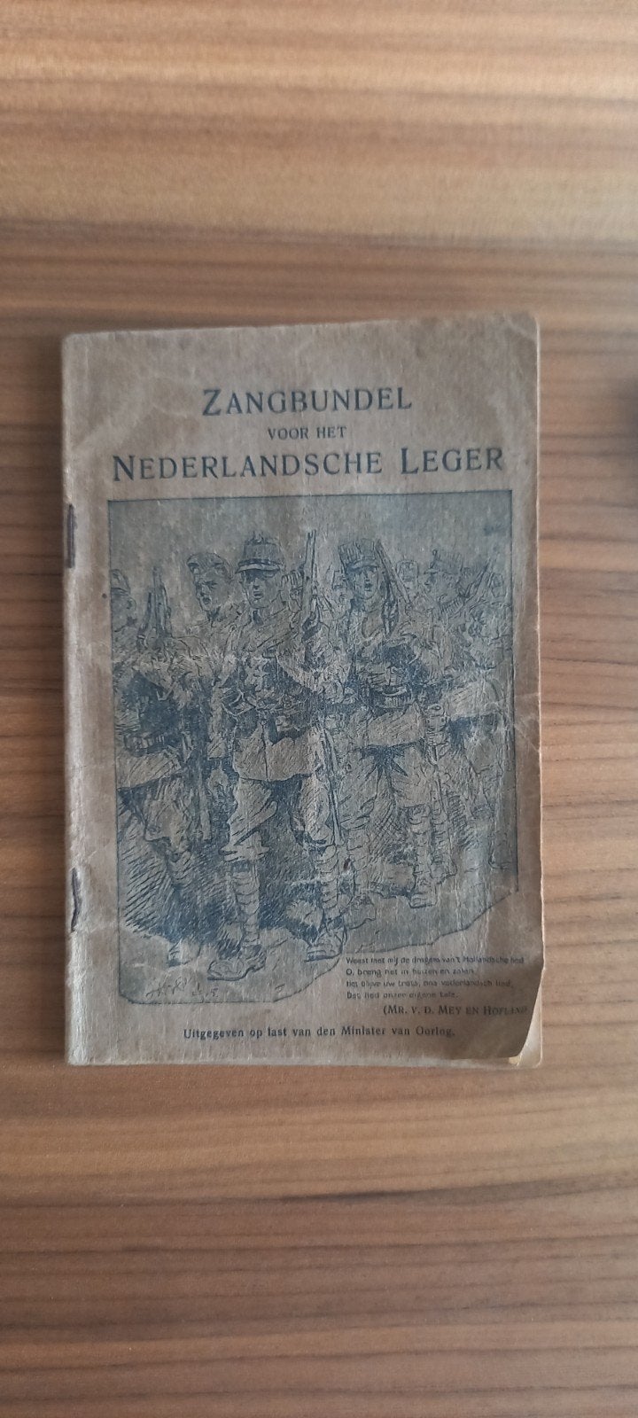 Zang Bundel voor het Nederlandsche Leger, Ophalen of Verzenden