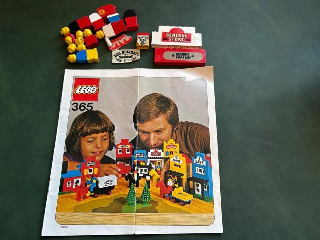 Lego instructie boekje onderdelen set 365, Lego, Lego, Ophalen of Verzenden, Zo goed als nieuw