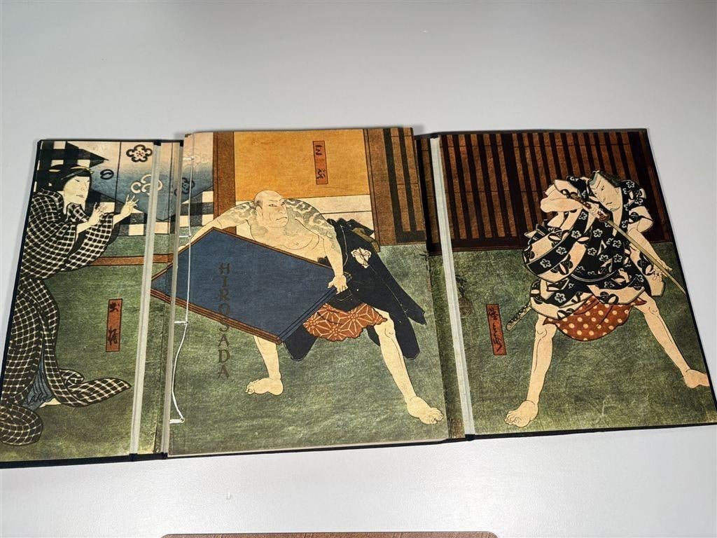 Japanse houtsneden [1959] — Hirosada — Japanse Kunst, Ophalen of Verzenden, Gelezen