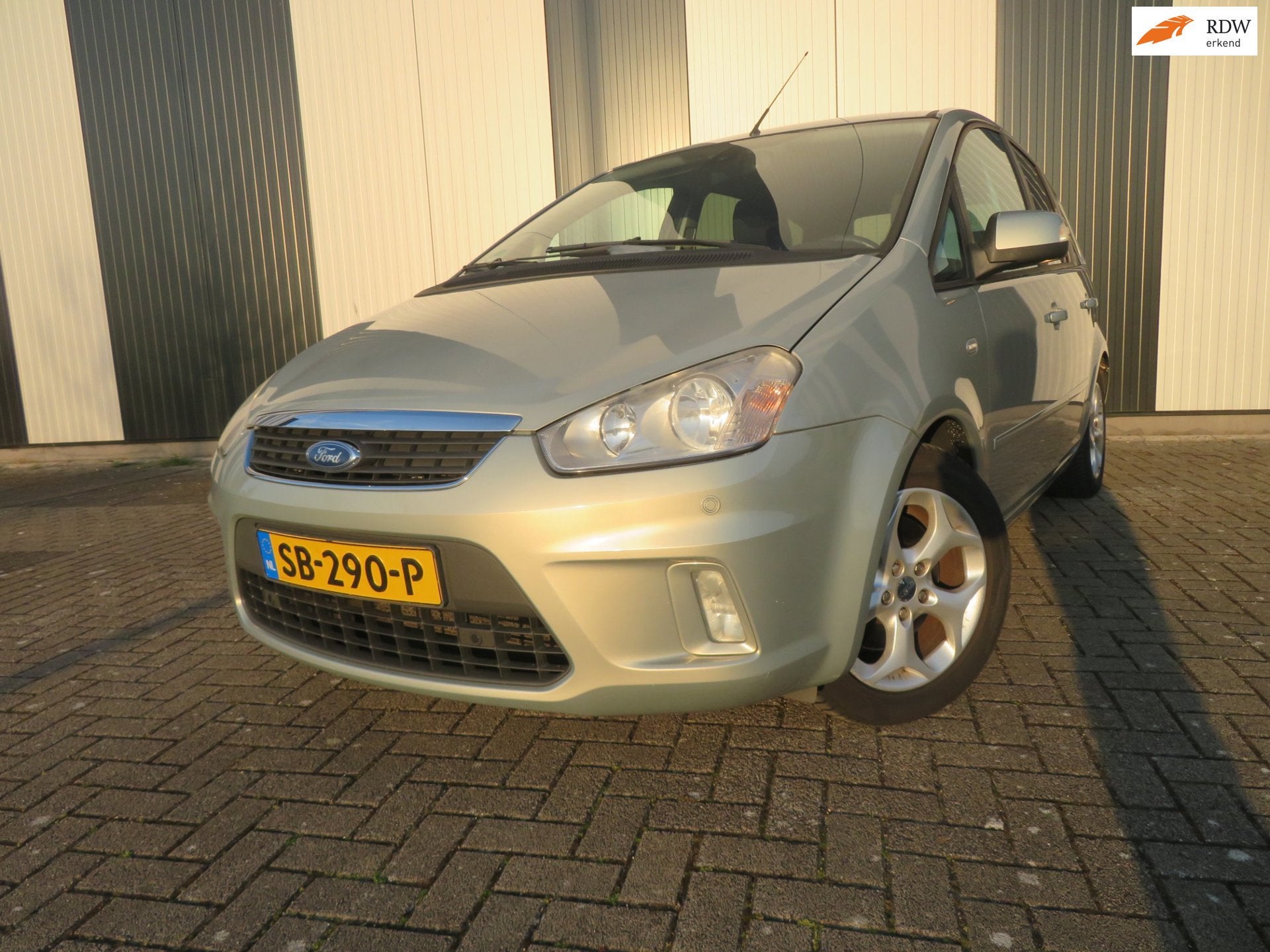 Ford C-Max 2.0-16V Trend CNG, Auto's, Voorwielaandrijving, Dealer onderhouden, Stof, Gebruikt