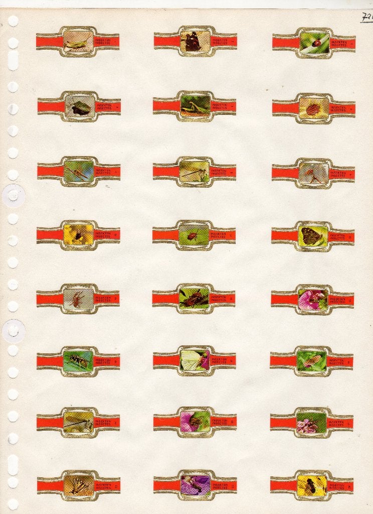 TAF  Z.M.  KF  Insecten, Ophalen of Verzenden, Zo goed als nieuw, Sigarenbandjes
