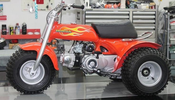 Honda ATC70 K0 1973 onderdelen trike atc 70, Ophalen