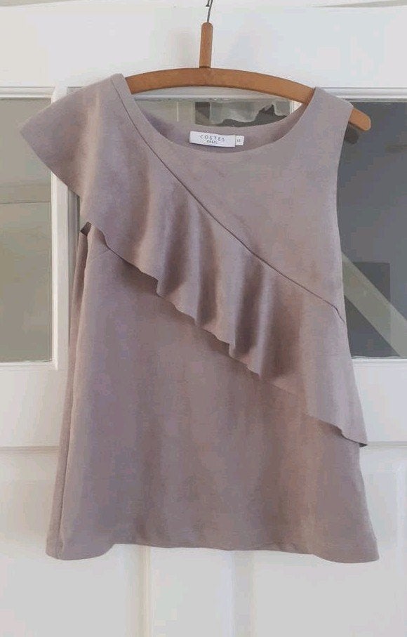 Costes Rebel suedine top maat XS, Kleding | Dames, Ophalen of Verzenden, Zo goed als nieuw, Costes, Roze