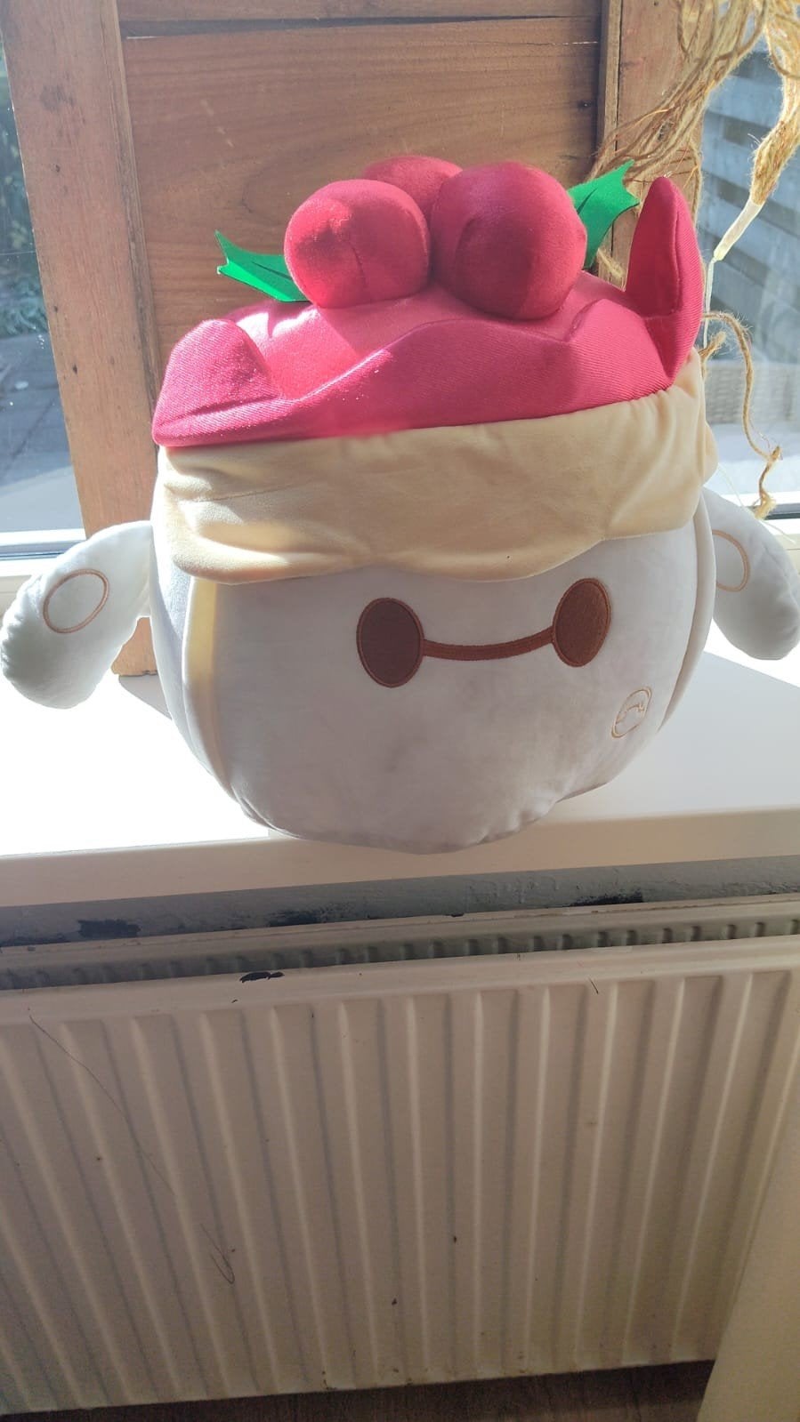 Disney Munchlings Baymax Festive Berry Pavlova Knuffel, Ophalen of Verzenden, Overige figuren, Nieuw, Knuffel