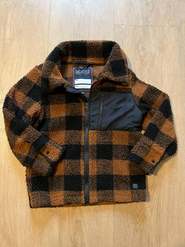 Jas tussenjas unlocked jongen maat 128 / 134 mooie staat, Ophalen of Verzenden, Zo goed als nieuw, Jongen, Jas