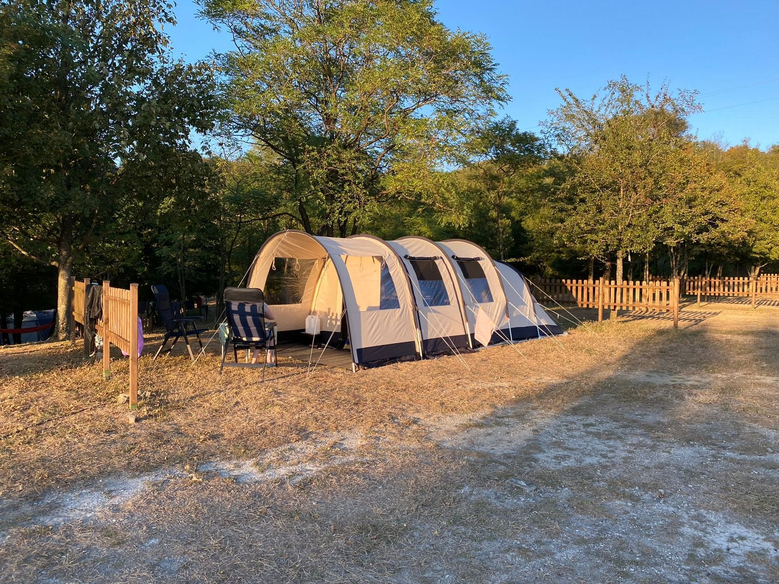 Obelink familia 4 tunneltent, Ophalen, Gebruikt, Tot en met 4
