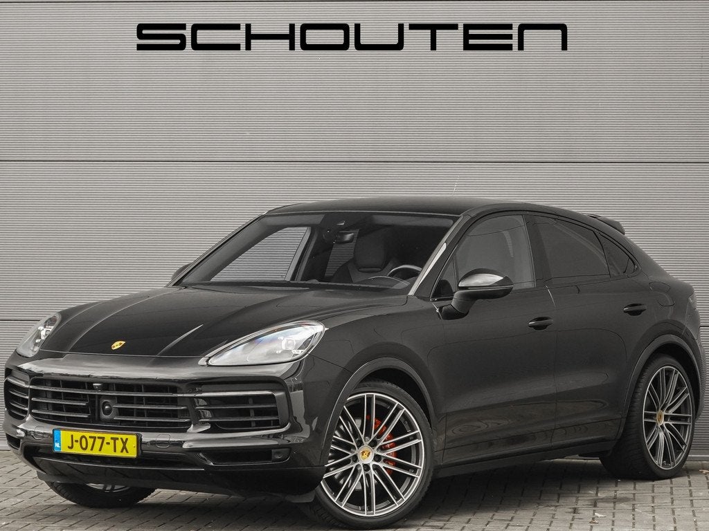 Porsche Cayenne Coupé 3.0 E-Hybrid Sport Chrono Memory 360, Auto's, Porsche, Gebruikt, 2995 cc, Zwart, Bedrijf