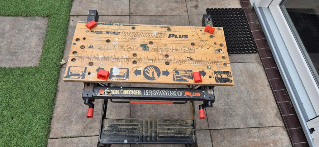 Black en Decker Workmate, Doe-het-zelf en Verbouw, Werkbanken, Ophalen, Gebruikt, 70 tot 120 cm, Inklapbaar