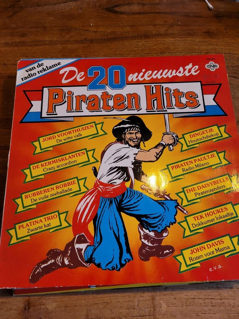 De 20 nieuwste piraten hits, Ophalen of Verzenden, Zo goed als nieuw, Overige formaten, Levenslied of Smartlap