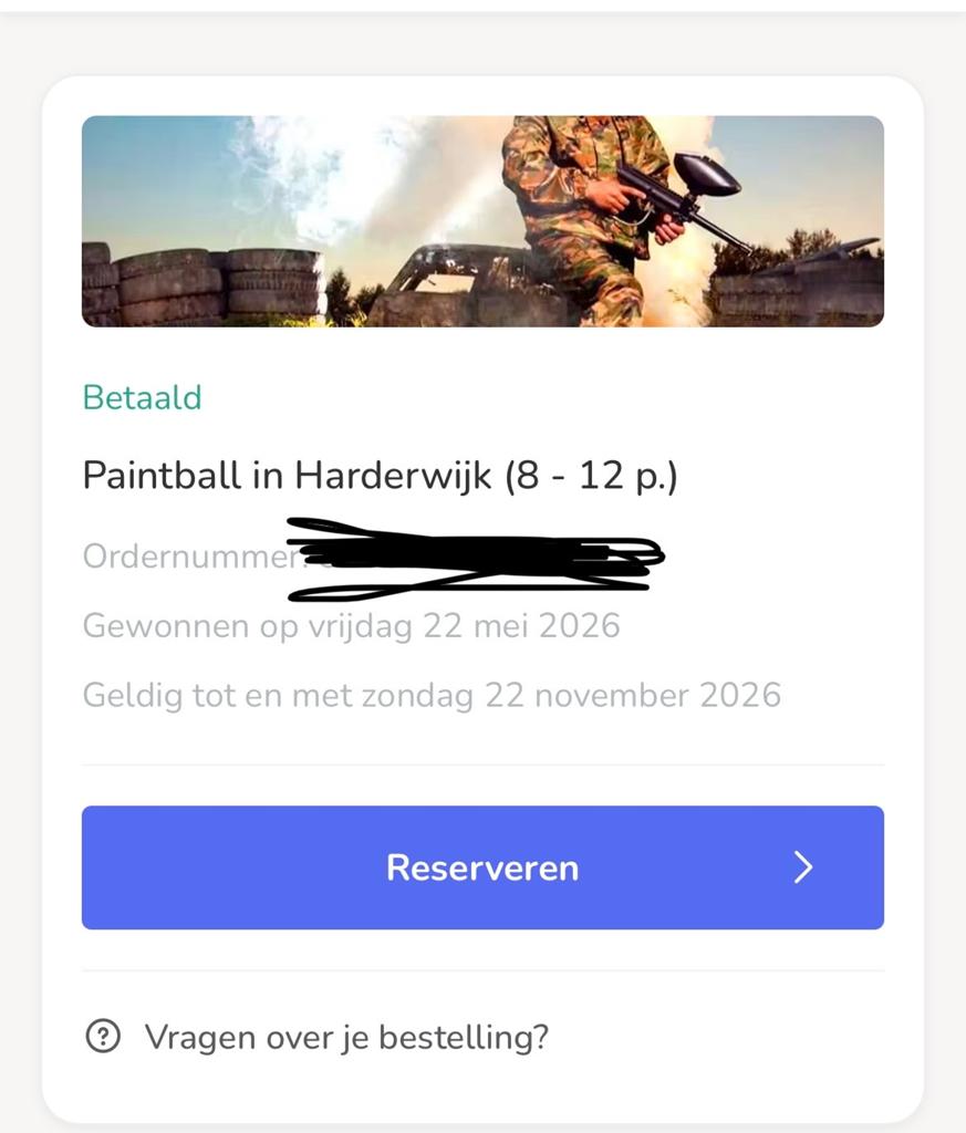 Paintballen in Harderwijk, Drie personen of meer