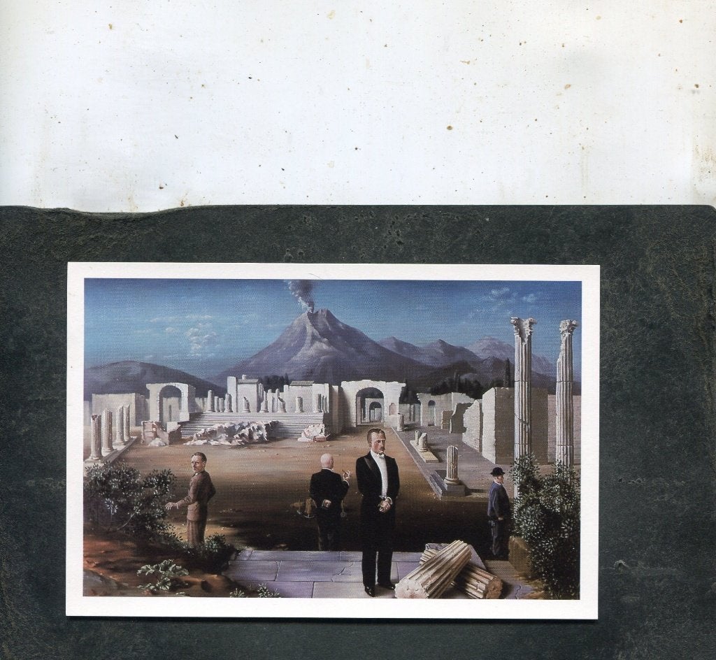 Ansicht Carel Willink - Late bezoekers aan Pompeï, Verzenden, 1980 tot heden, Ongelopen
