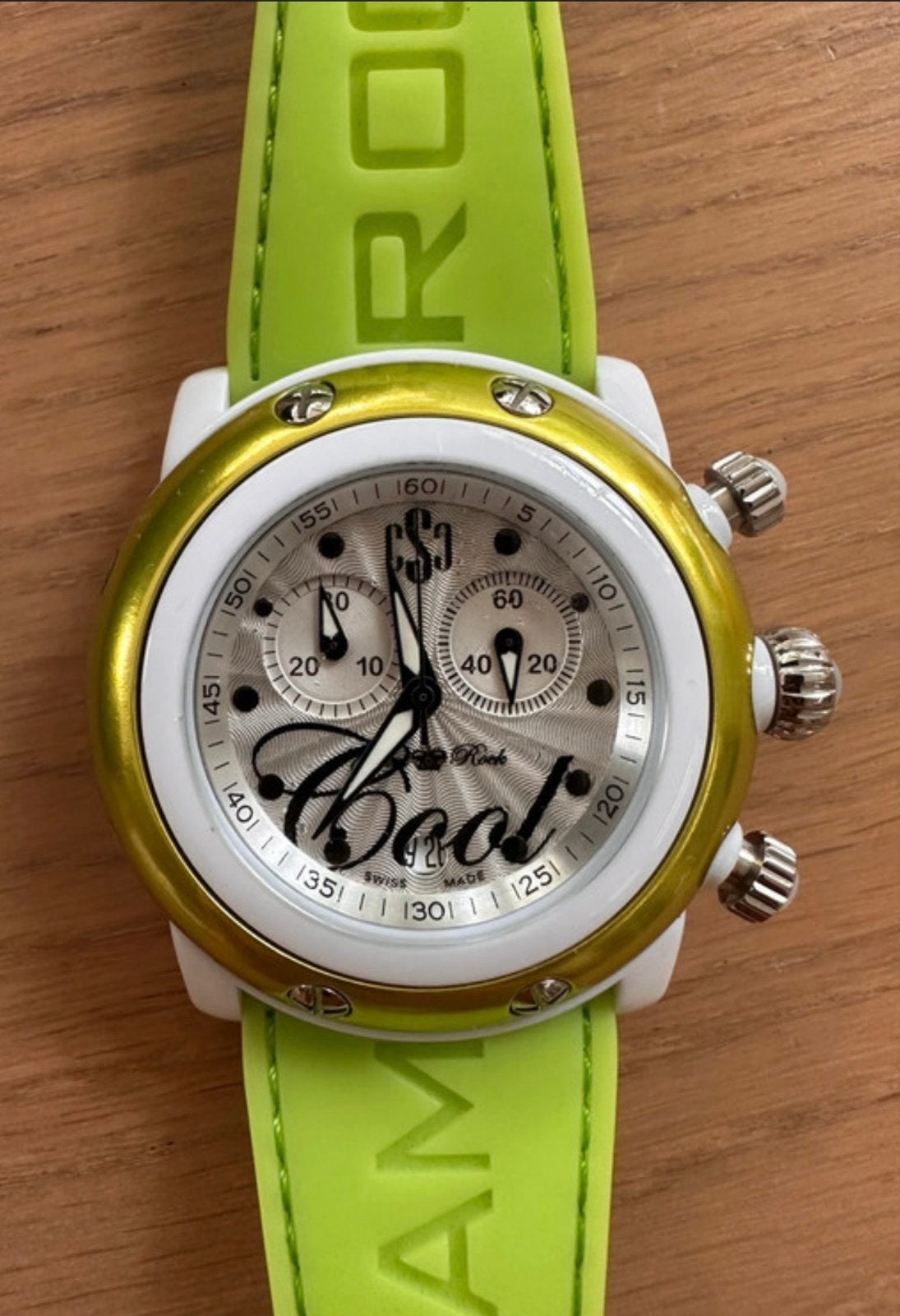 Glam Rock Dames Horloge Chronograph Nieuw in Doos, Sieraden, Tassen en Uiterlijk, Overige merken, Kunststof, Polshorloge, Nieuw
