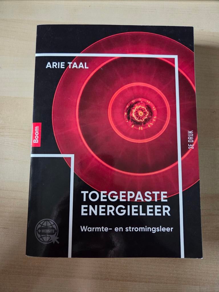 Toegepaste Energieleer - Warmte- en stromingsleer, Boeken, Studieboeken en Cursussen, Zo goed als nieuw, HBO, Ophalen of Verzenden