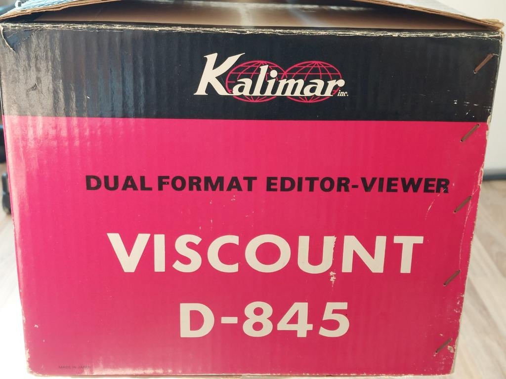KALIMAR VIEUWER D-845 8mm en super 8, Ophalen, Gebruikt