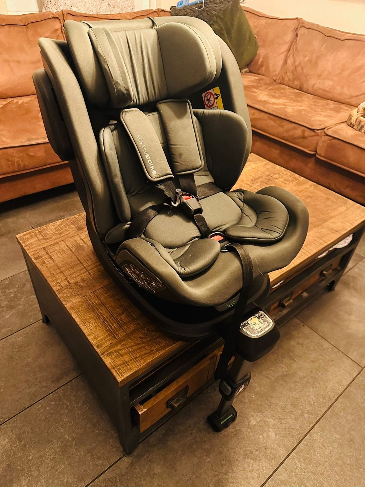 Veilige Draaibare Autostoel Isofix 0-12 kg baby tot kind!, Overige merken, Gebruikt, Isofix, 0 t/m 13 kg
