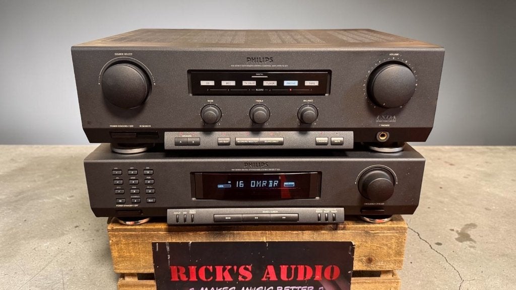 Philips FA931 Versterker + FT920 Tuner – Vintage HiFi Set, Philips, Tuner of Radio, Refurbished, PHILIPS FA 931 + FT 920 HIFI-SET
