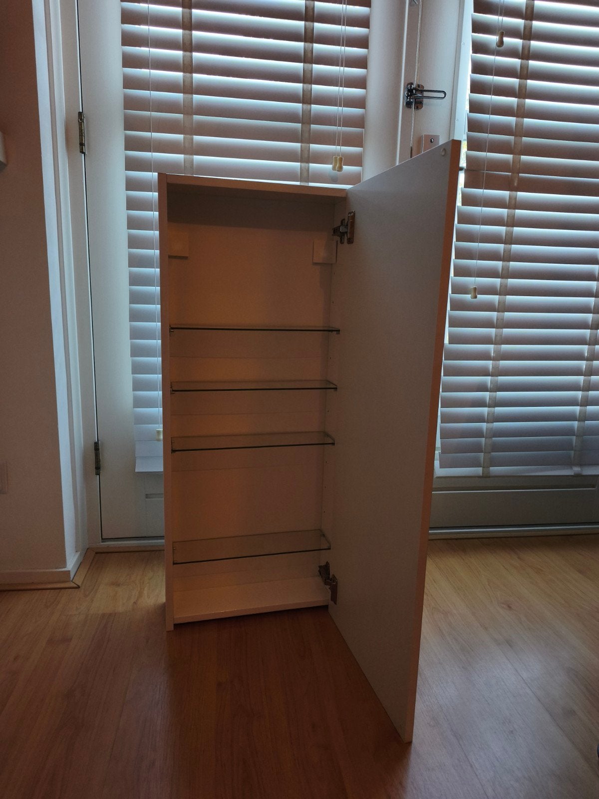 IKEA GODMORGON Wandkast hoogglans wit 40x14x96 cm, Ophalen, Zo goed als nieuw