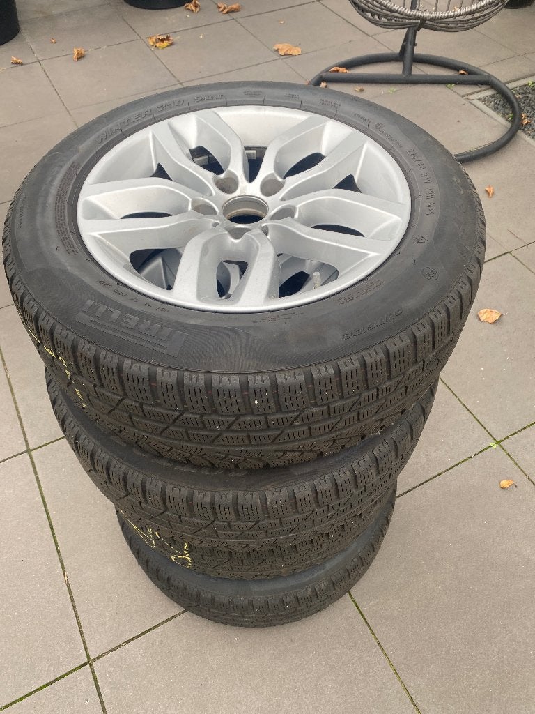 Set winterbanden BMW X3/X4, Ophalen, Gebruikt, Banden en Velgen, 17 inch