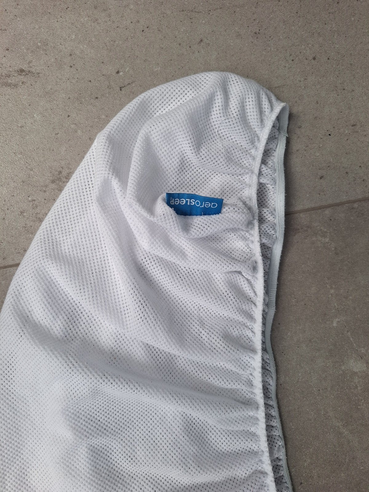 Aerosleep Hoeslaken 110x60 cm - Wit, Kinderen en Baby's, Ophalen, Gebruikt, Jongetje of Meisje, Ademend