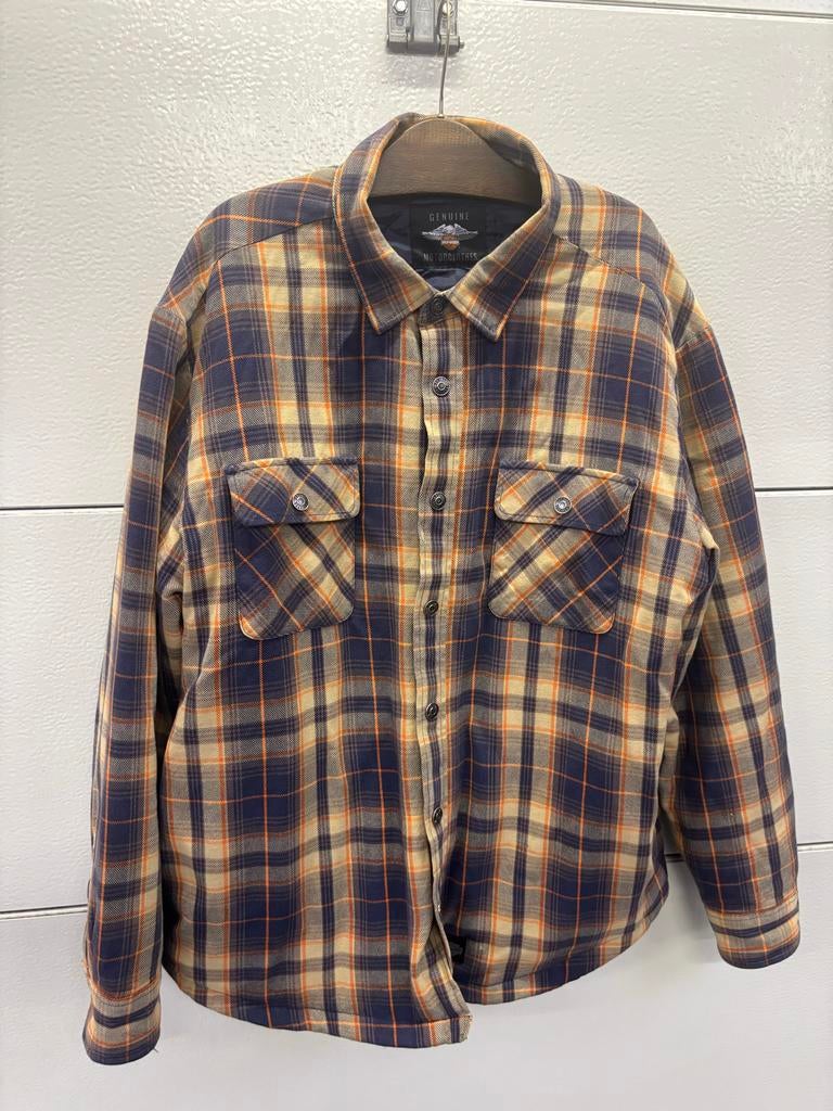 Stoere Harley Davidson geruite jas/blouse XL gevoerd, Kinderen en Baby's, Ophalen of Verzenden, Zo goed als nieuw