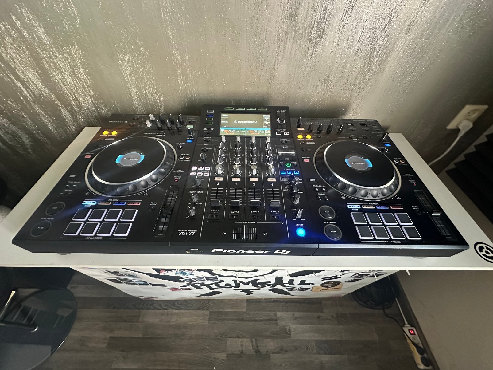 Pioneer XDJ-XZ incl. Stofkap, Muziek en Instrumenten, Dj-sets en Draaitafels, Ophalen, Zo goed als nieuw, Pioneer