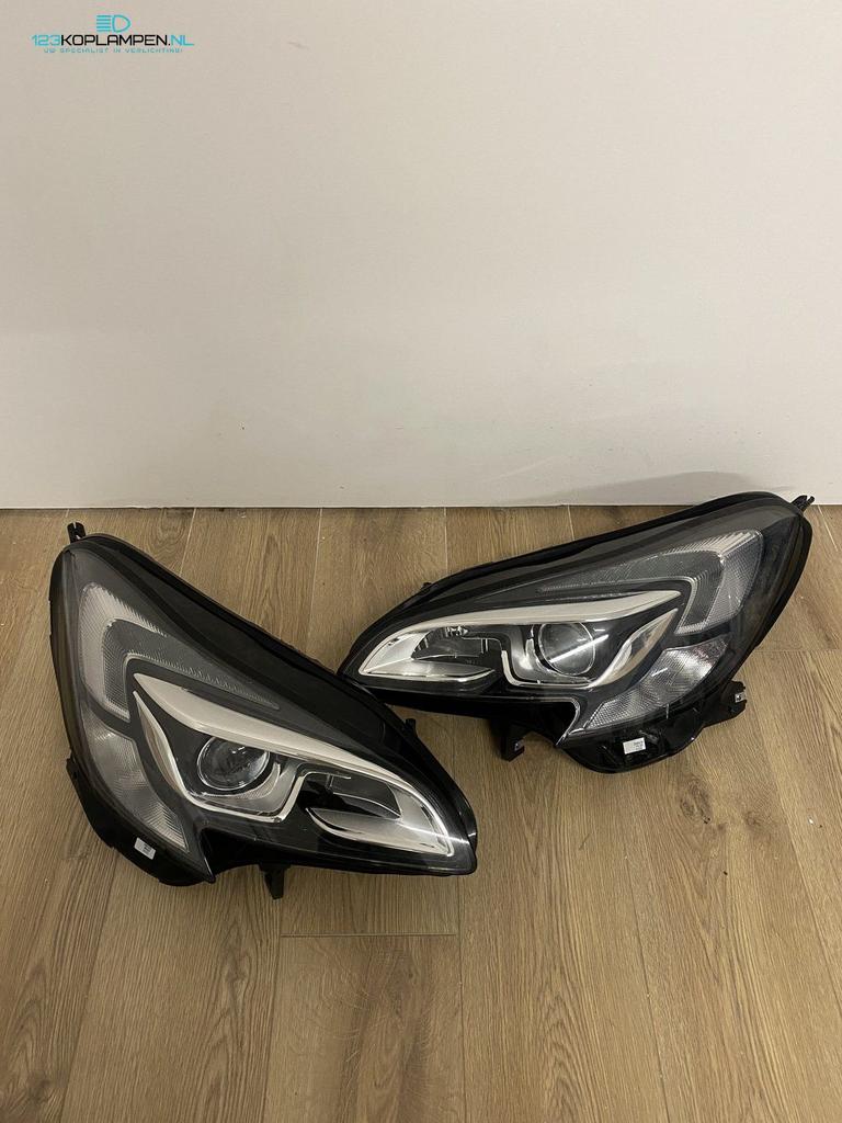 Opel Corsa E Xenon Koplamp links rechts, Auto-onderdelen, Gebruikt, -, -, Opel