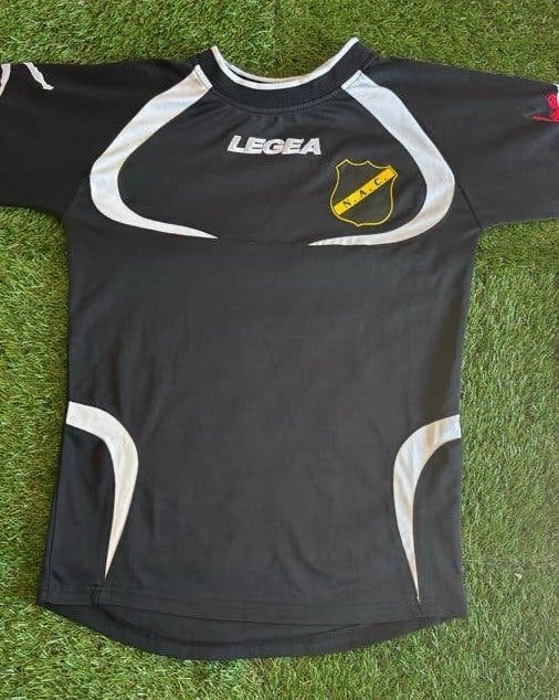 Legea NAC voetbalshirt en broekje - Maat XS, Zwart, Ophalen of Verzenden, Zo goed als nieuw, Voetbal