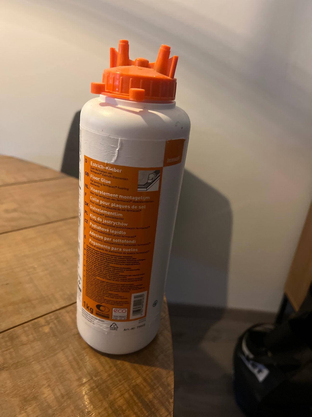 Vloerelement Montagelijm - 1kg, Overige kleuren, Nieuw, Ophalen of Verzenden, Verf