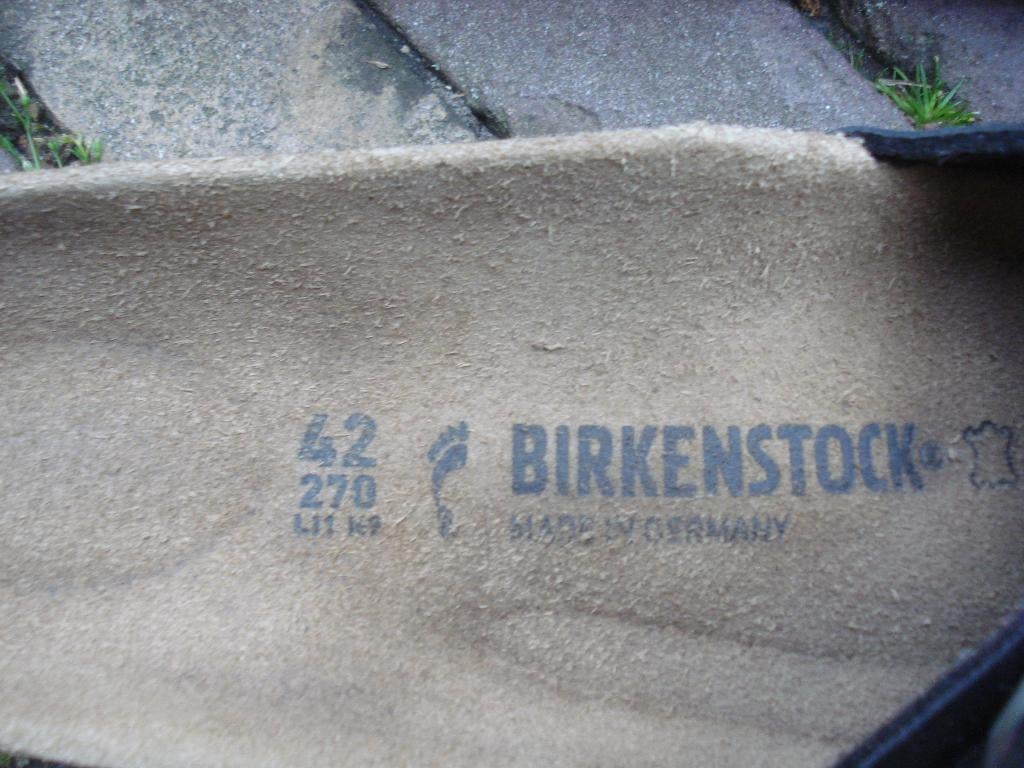 BIRKENSTOCK BIG BUCKLE ZWART 42 NU GRATIS VERZENDING POST, Slippers, Verzenden, Zwart, Nieuw