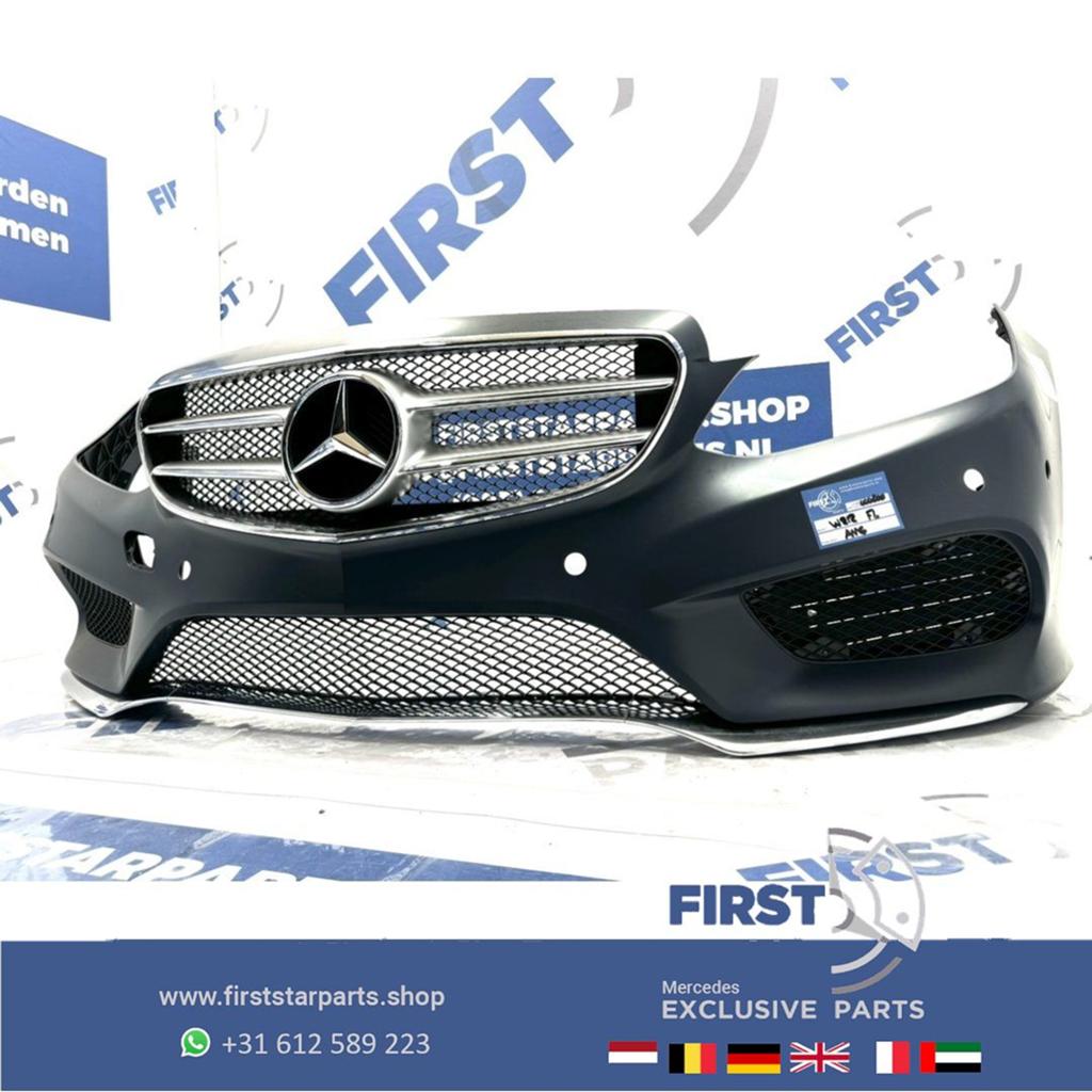 W212 BUMPER FACELIFT AMG Voorbumper COMPLEET Mercedes 2012-2, Auto-onderdelen, Carrosserie en Plaatwerk, Gebruikt, -, Voor, Ophalen of Verzenden