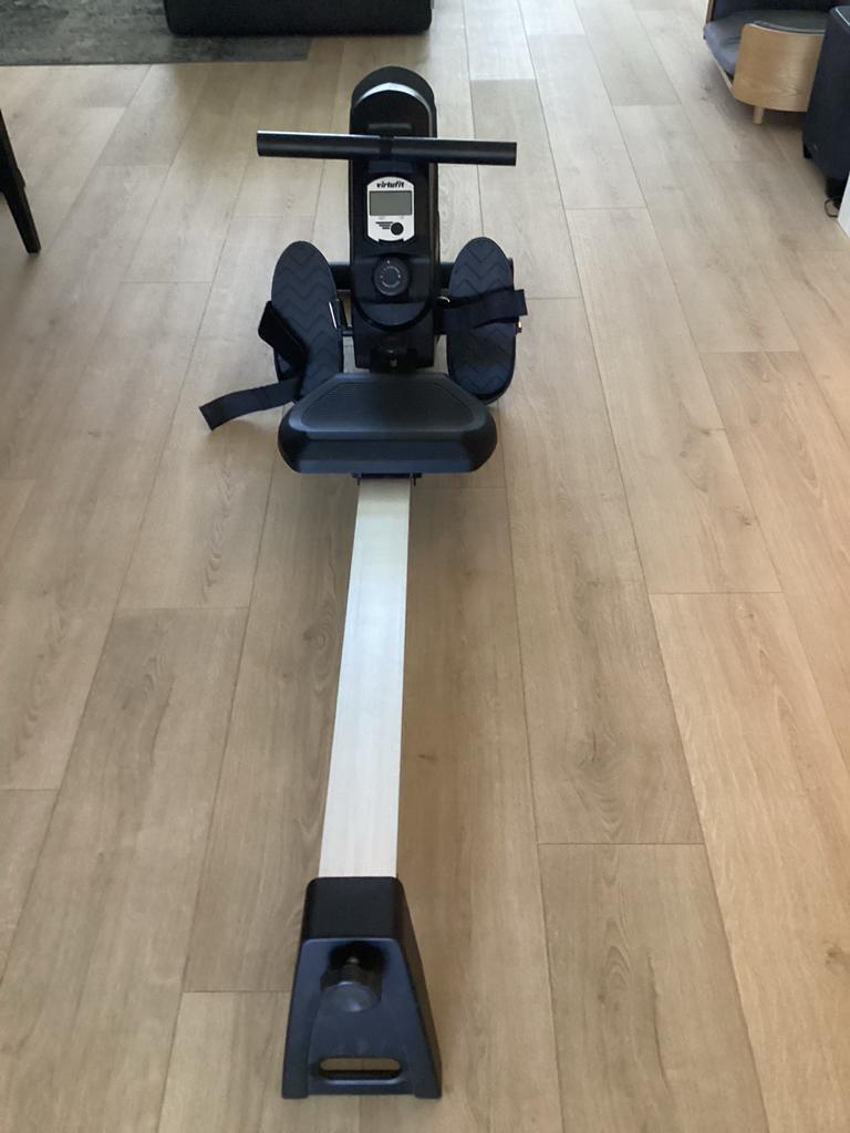 Virtufit Roeitrainer - Row 450, Sport en Fitness, Fitnessapparatuur, Ophalen, Zo goed als nieuw, Metaal, Armen