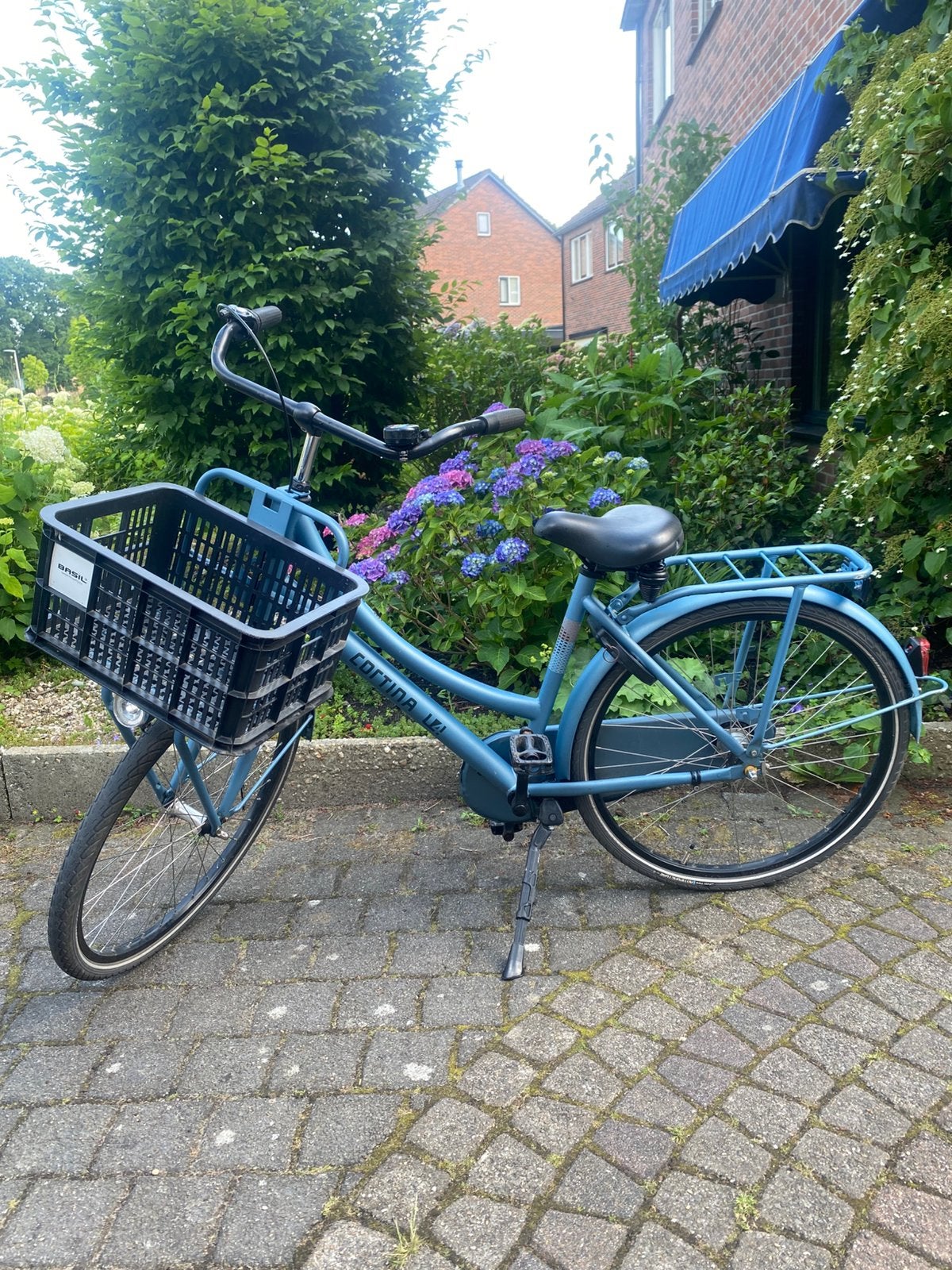 Cortina 4U Transporter 26 inch meisjes fiets (opoe)., Ophalen, Terugtraprem, Gebruikt, Versnellingen