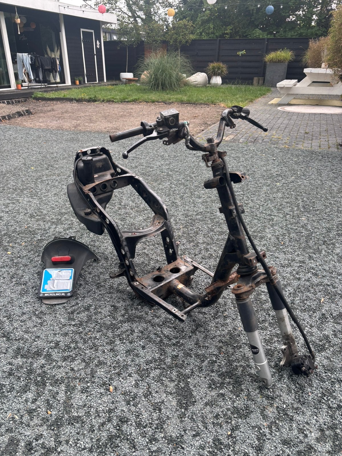 Piaggio zip snor frame (Wok), Ophalen, Gebruikt, Frame, Piaggio